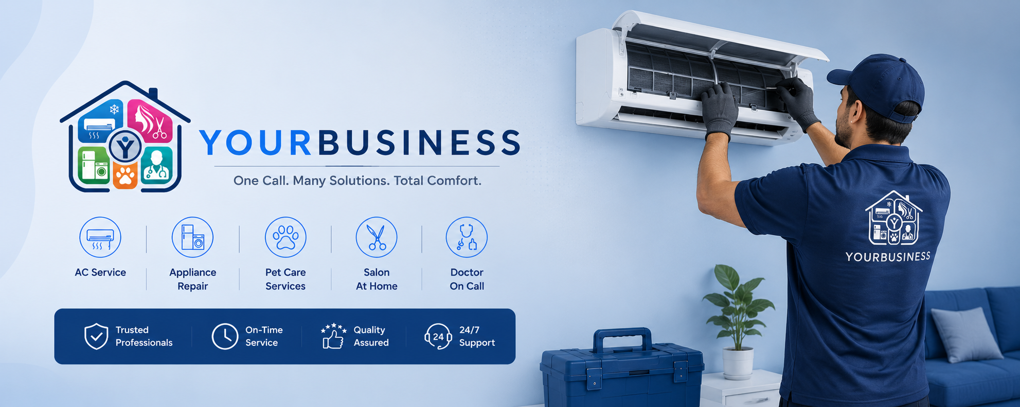 Home Service Banner - Your business