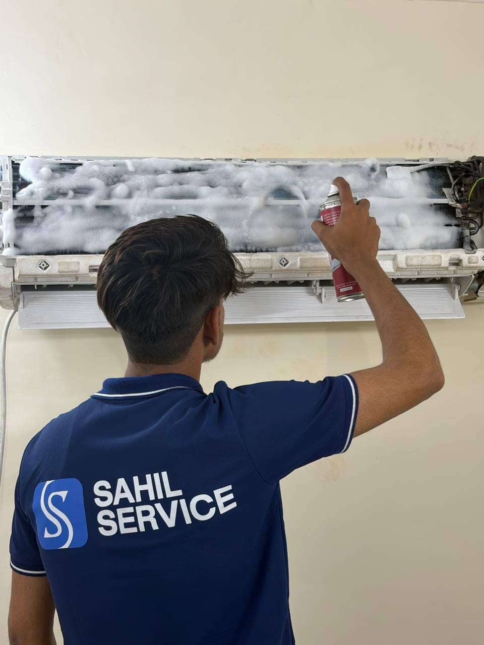 Split-master-foam-jet-service